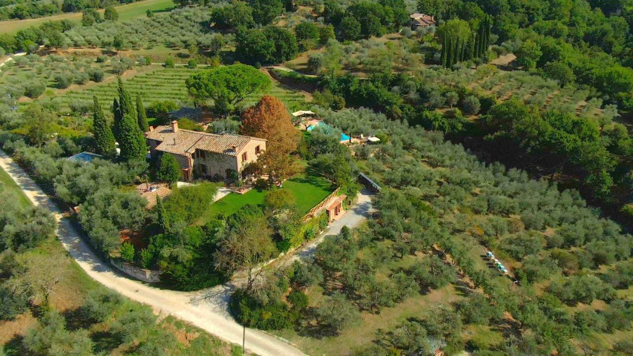 Fontanaro Farm And Culinary School Villa Paciano Buitenkant foto