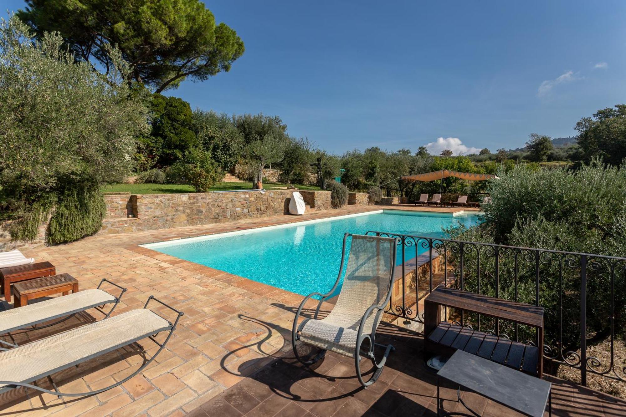 Fontanaro Farm And Culinary School Villa Paciano Buitenkant foto